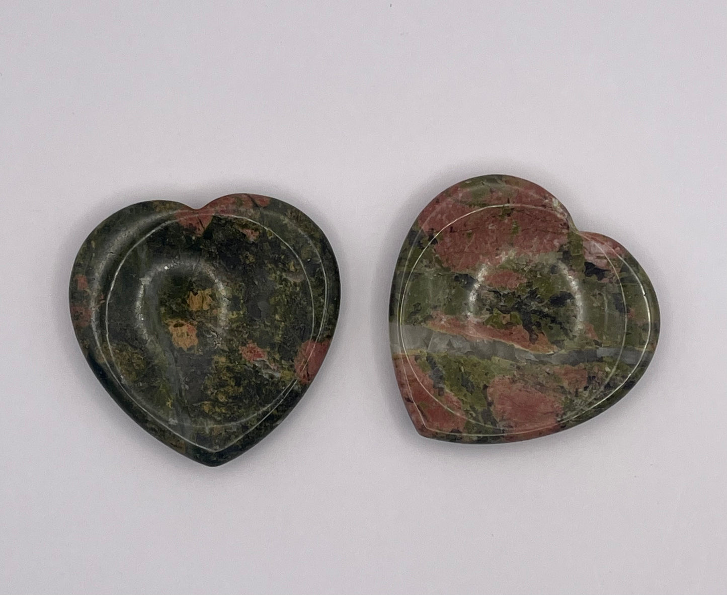 Heart Shaped Worry Stones, Variety of Materials available!