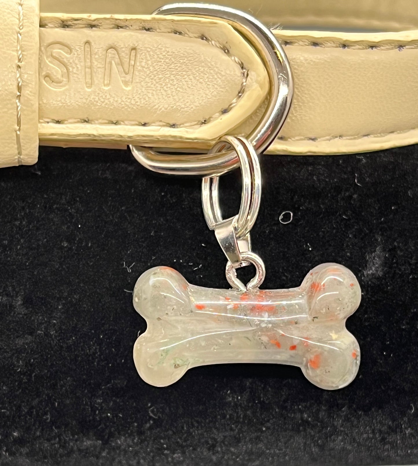 Natural Crystal Dog Collar Charms, Multiple Materials available!