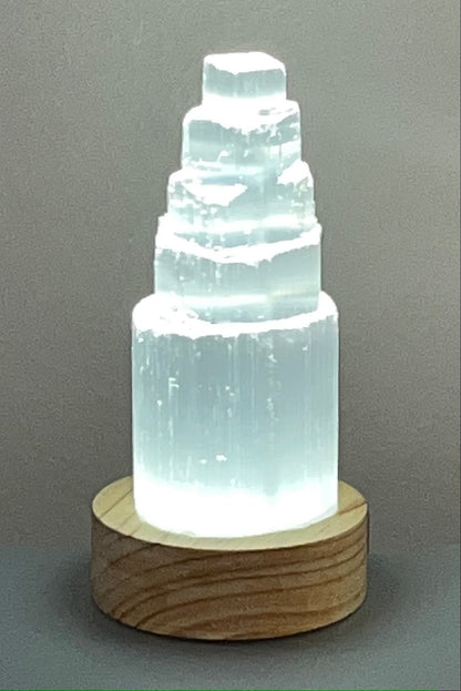 Selenite Lamp