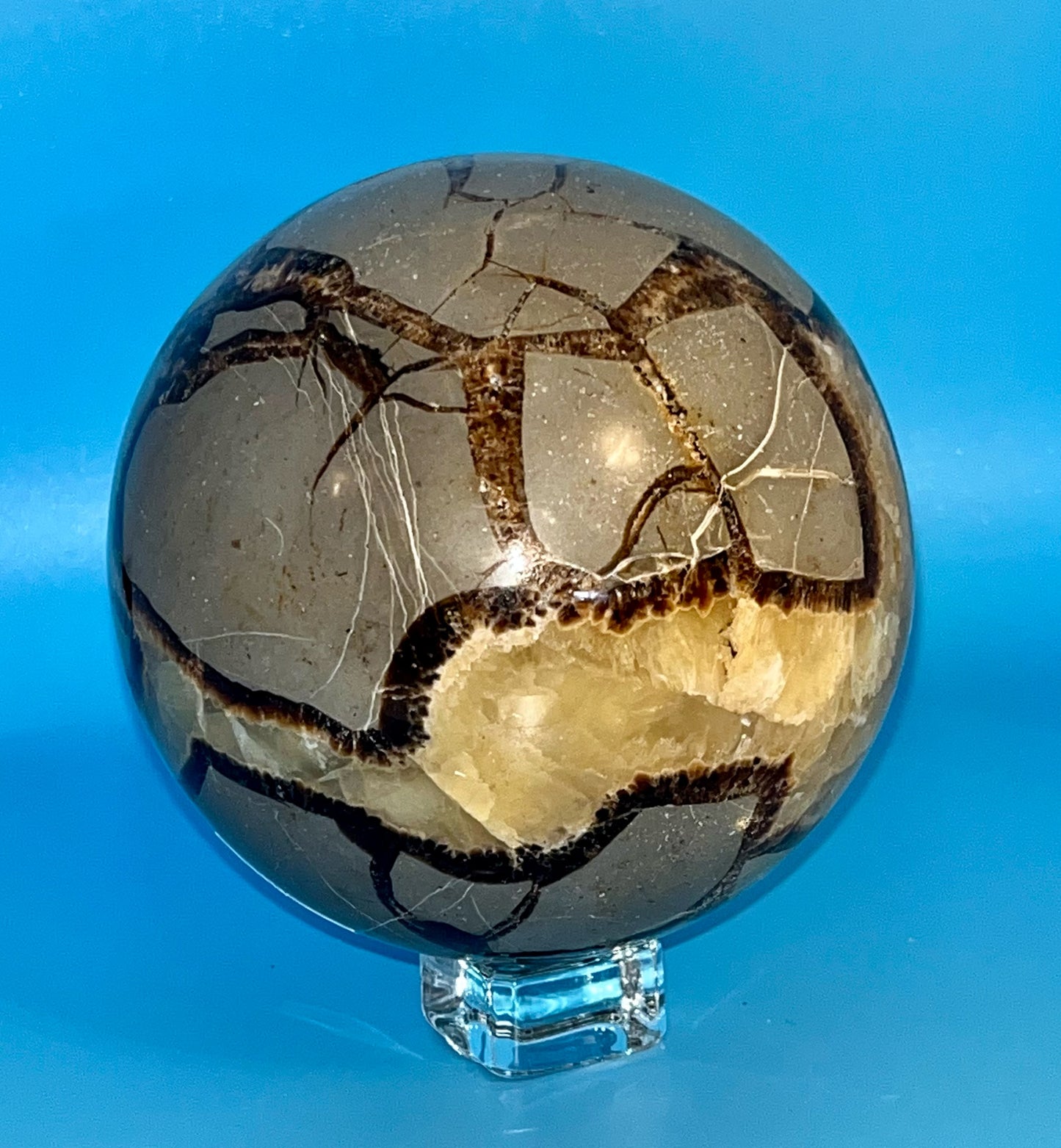 Septarian Crystal Spheres