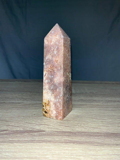 Pink Amethyst Druzy Towers