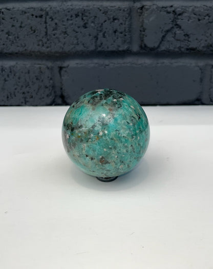 Amazonite Spheres, 2.5inch, Natural