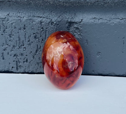 Carnelian Palm Stone