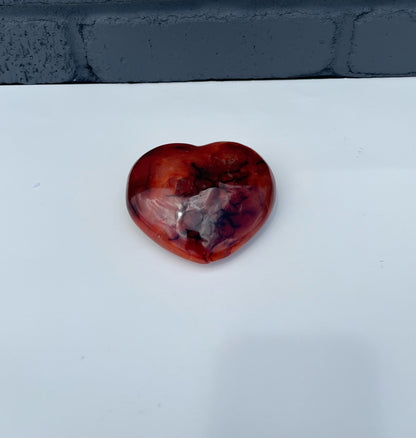 Carnelian Hearts Carving, various sizes