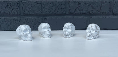 Howlite Skulls