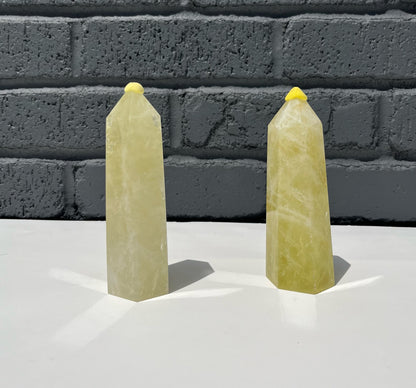 Citrine Towers, Real Crystal