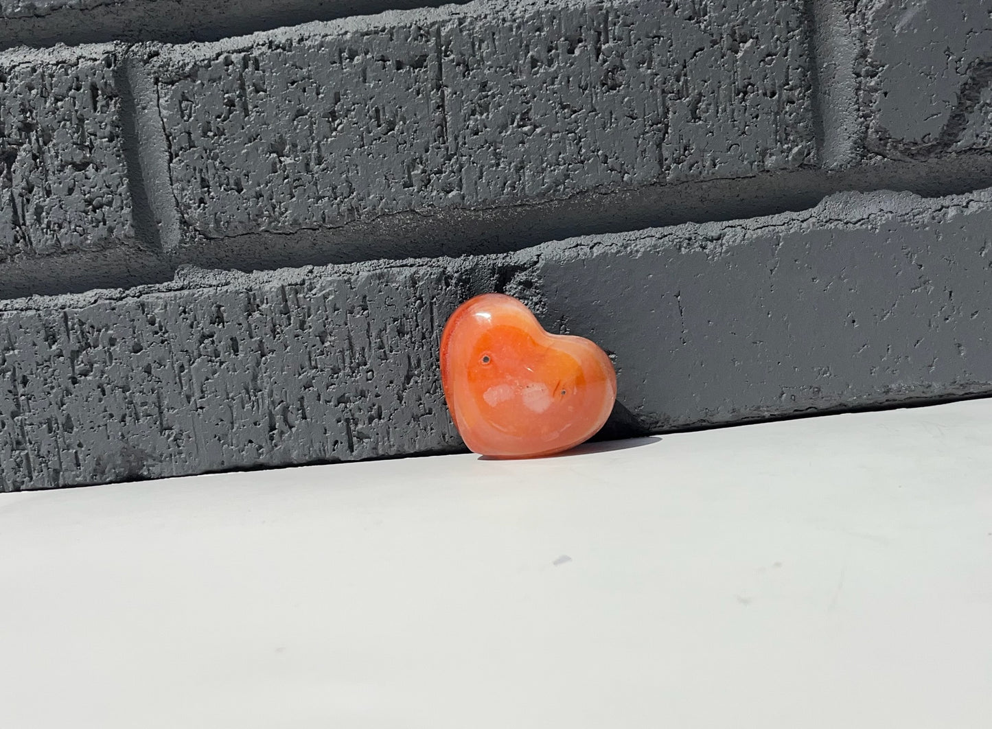 Carnelian Hearts Carving, various sizes