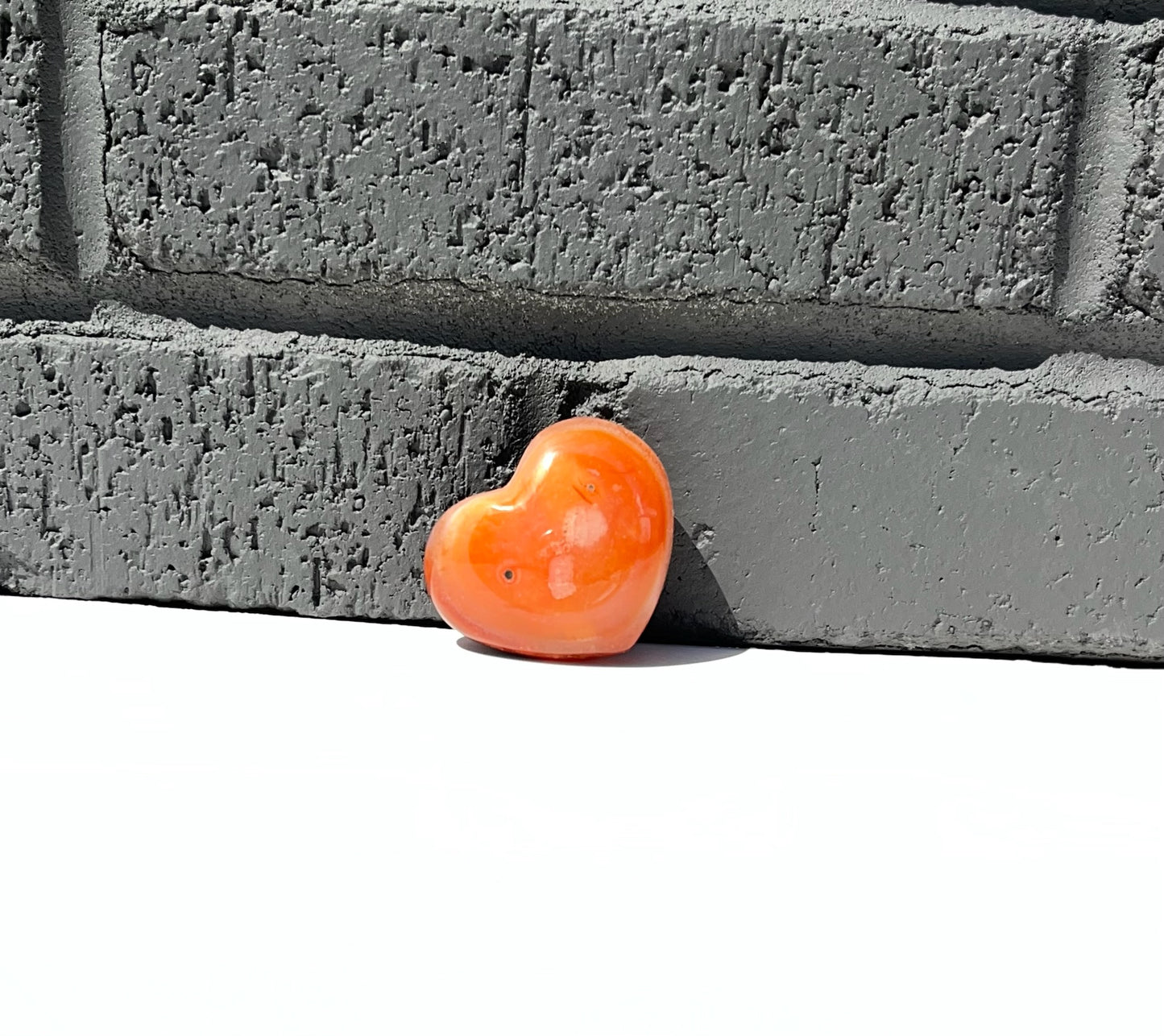Carnelian Hearts Carving, various sizes