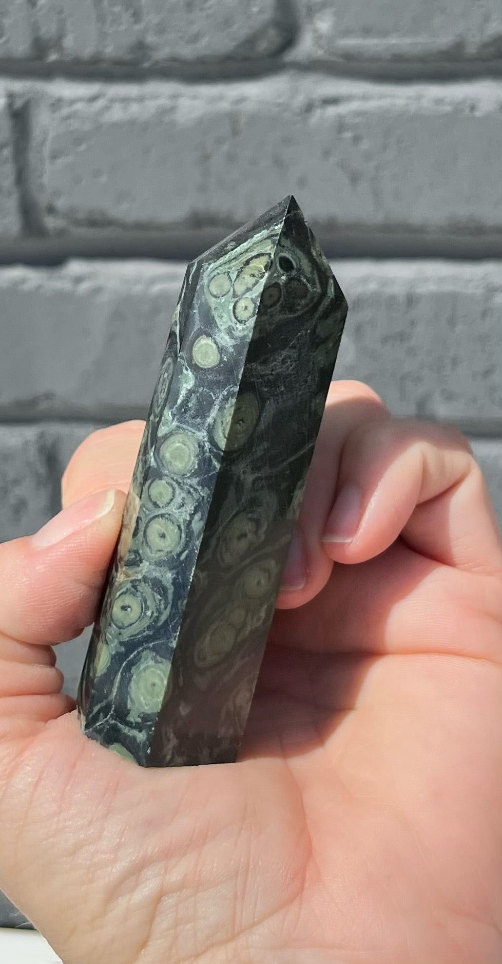 Kambaba Jasper Towers, Approx 3 inches