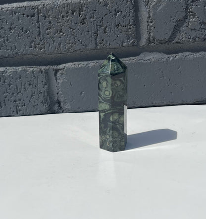 Kambaba Jasper Towers, Approx 3 inches