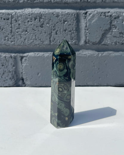 Kambaba Jasper Towers, Approx 3 inches