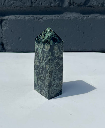 Kambaba Jasper Towers, Approx 3 inches