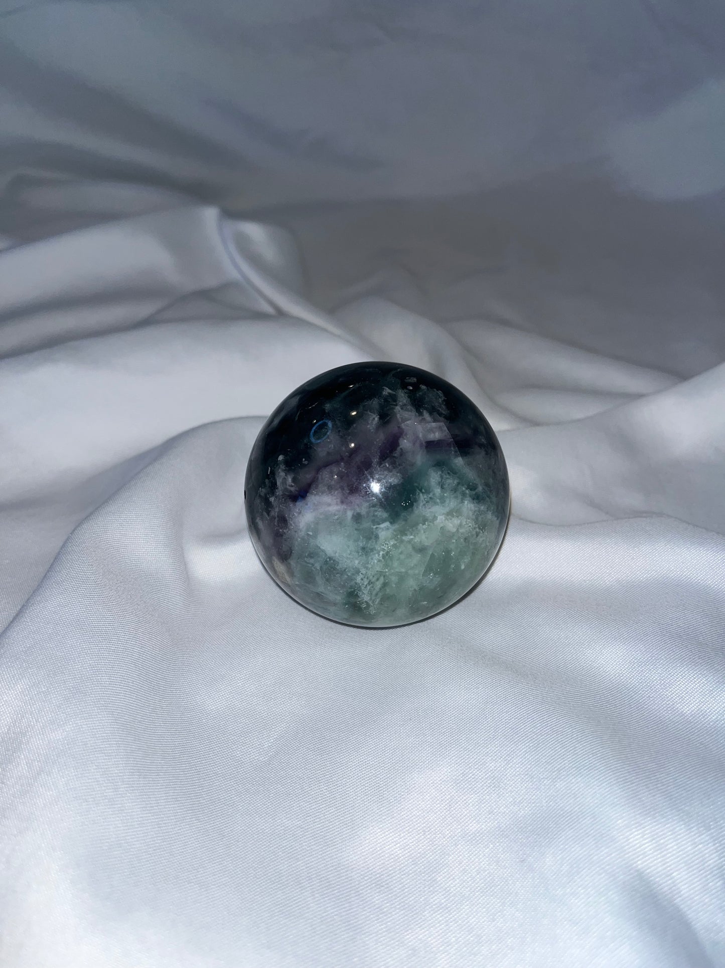 Rainbow Fluorite Spheres