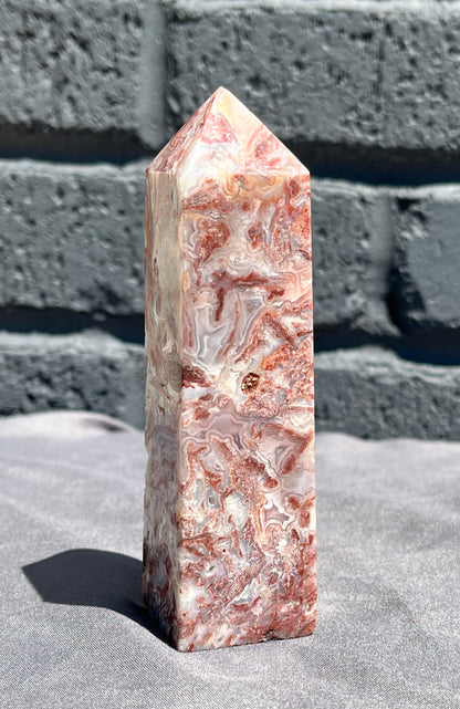 Mexican Crazy Lace Agate Towers