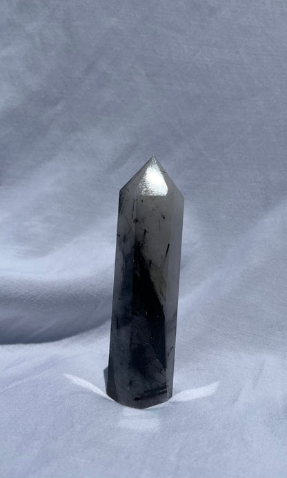 Tourmaline Quartz Crystal Towers