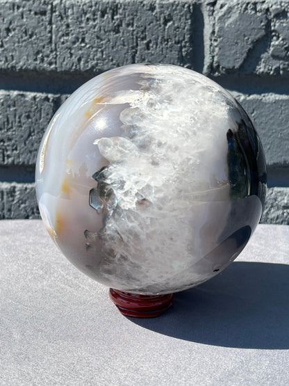 Agate Druzy Spheres