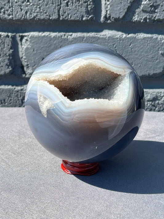 Agate Druzy Spheres
