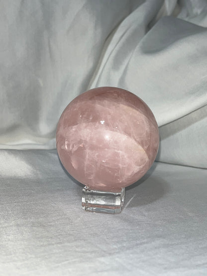 Rose Quartz Spheres