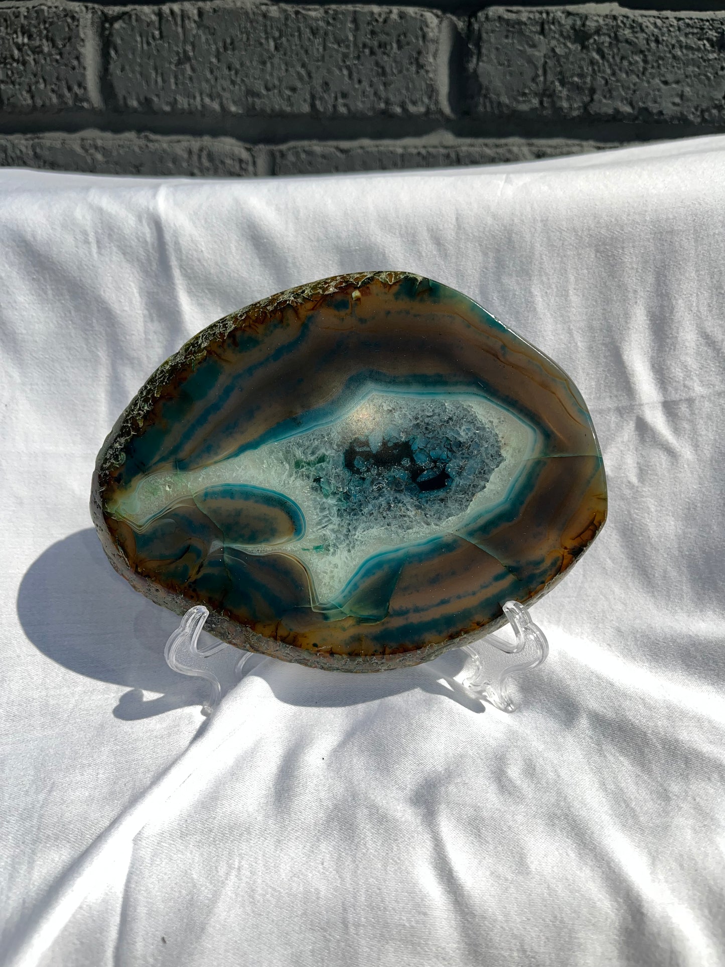 Dyed Agate Slice/Slab