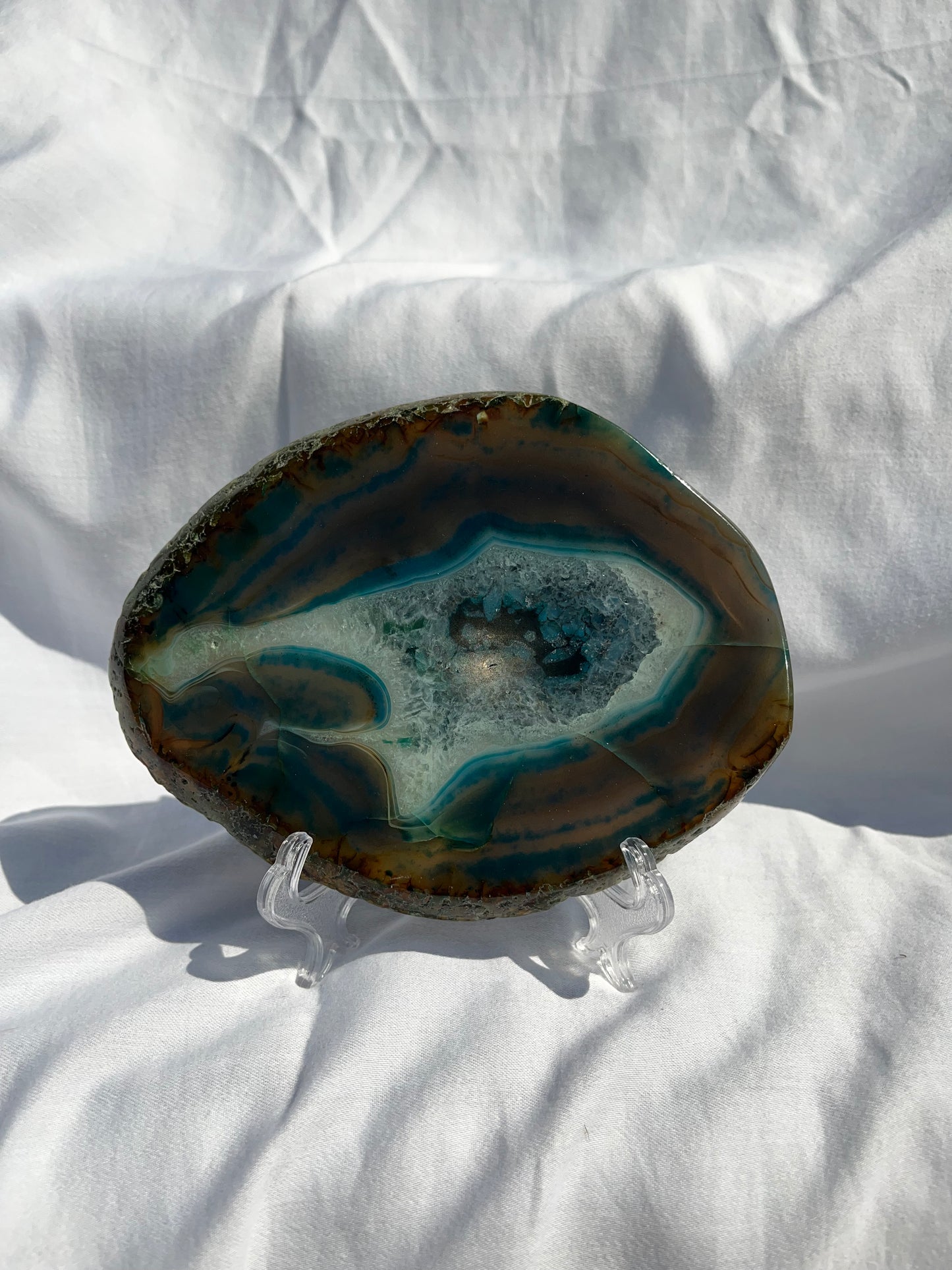 Dyed Agate Slice/Slab