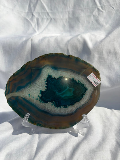 Dyed Agate Slice/Slab