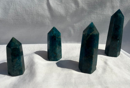 Blue Apatite Mini Towers