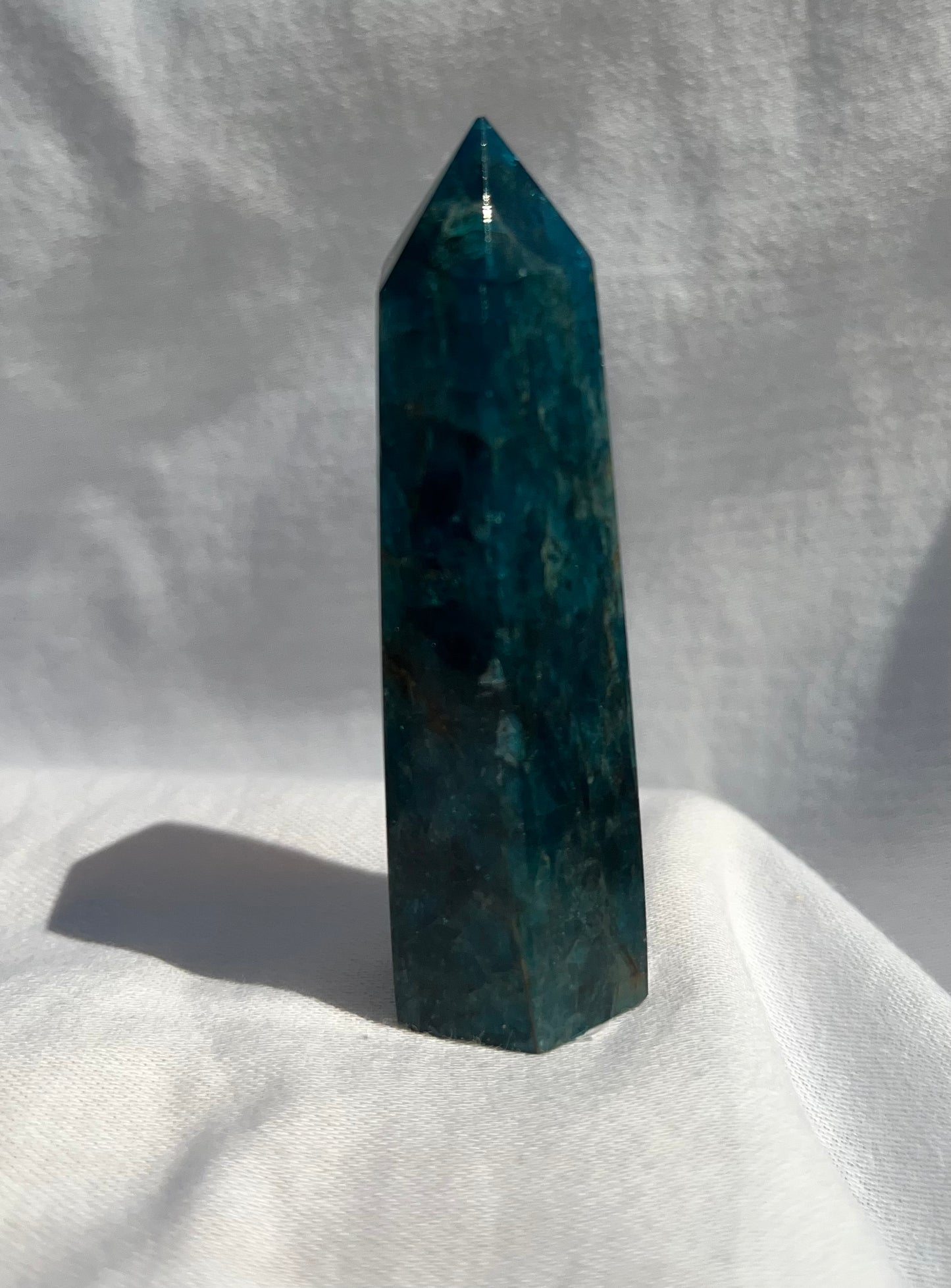 Blue Apatite Mini Towers