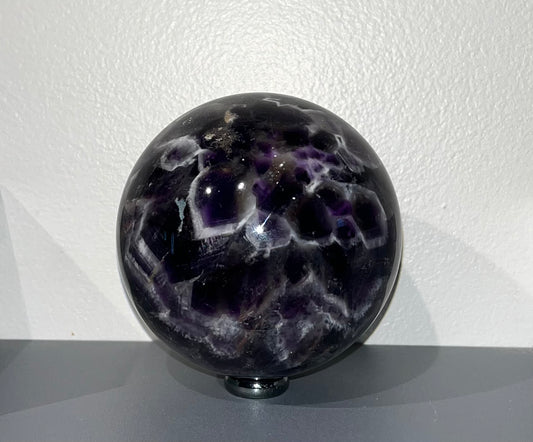 Large Dream Amethyst Sphere, 3.3inches