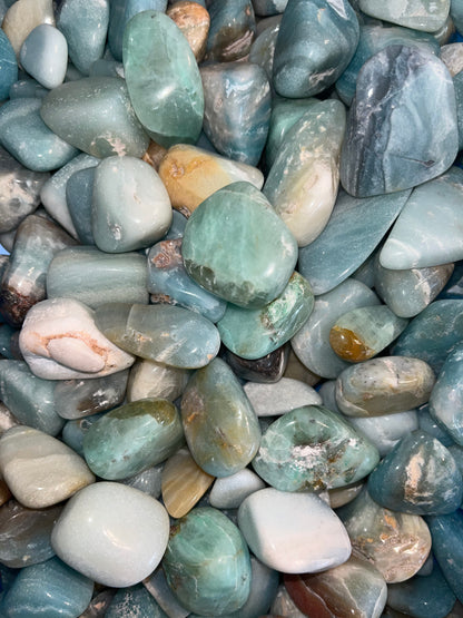 Natural Caribbean Calcite Tumble- $3 each