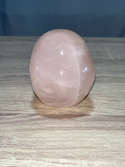 Rose Quartz Skull, Large!