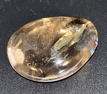 Smoky Quartz Palm Stone