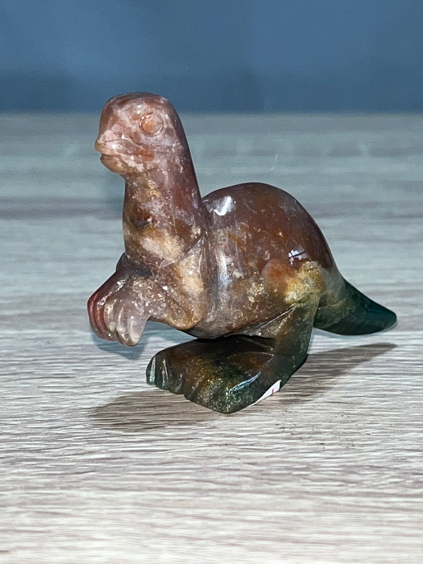 Jasper Dinosaur Carvings, 2 inch