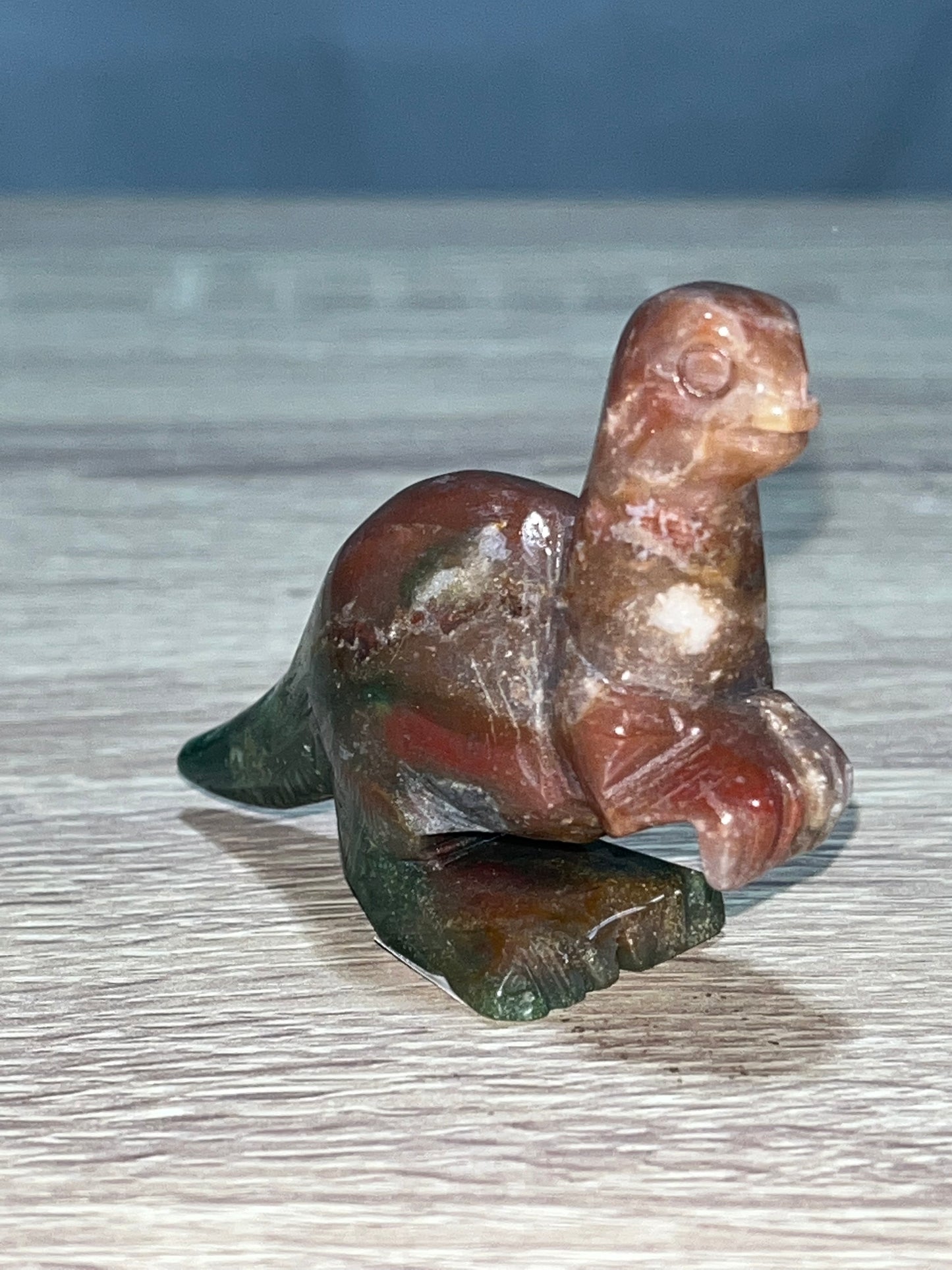 Jasper Dinosaur Carvings, 2 inch