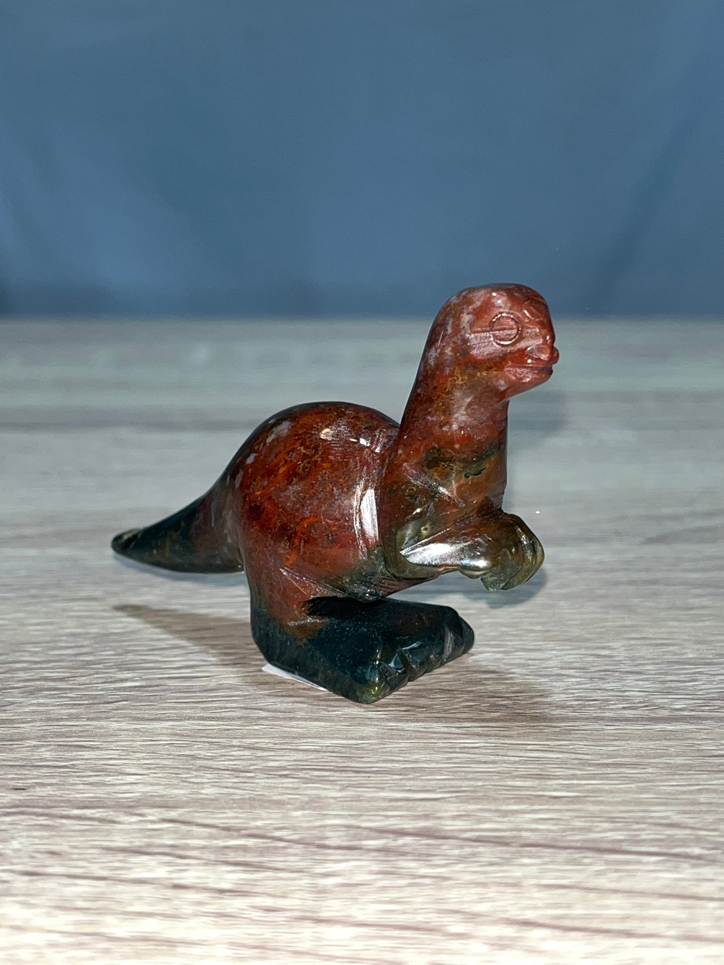 Jasper Dinosaur Carvings, 2 inch