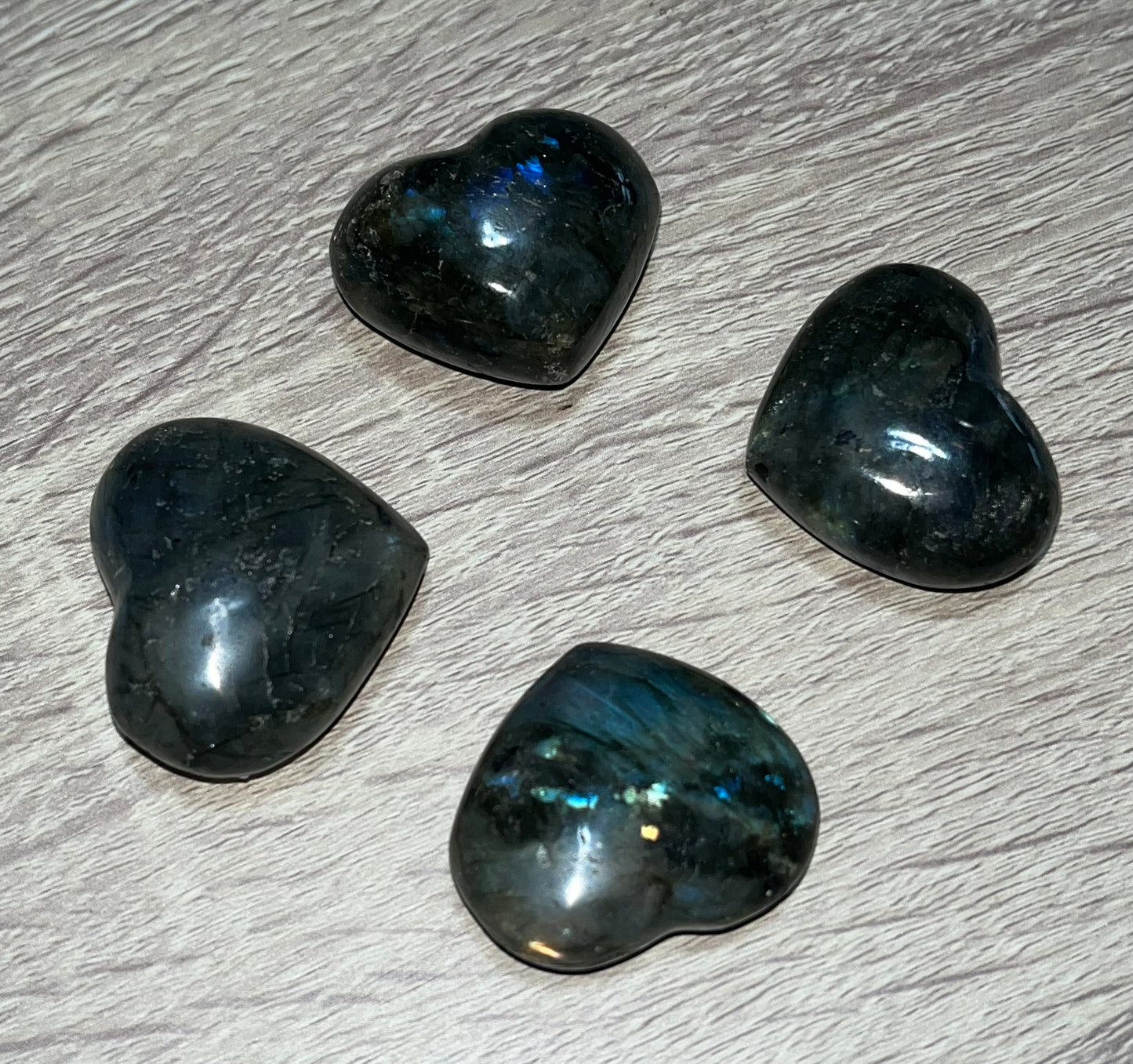 Labradorite Hearts Various sizes!