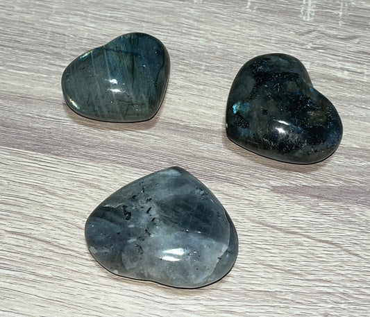 Labradorite Hearts Various sizes!