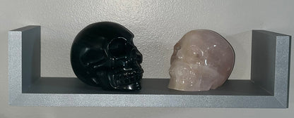 Rose Quartz Skull, Large!