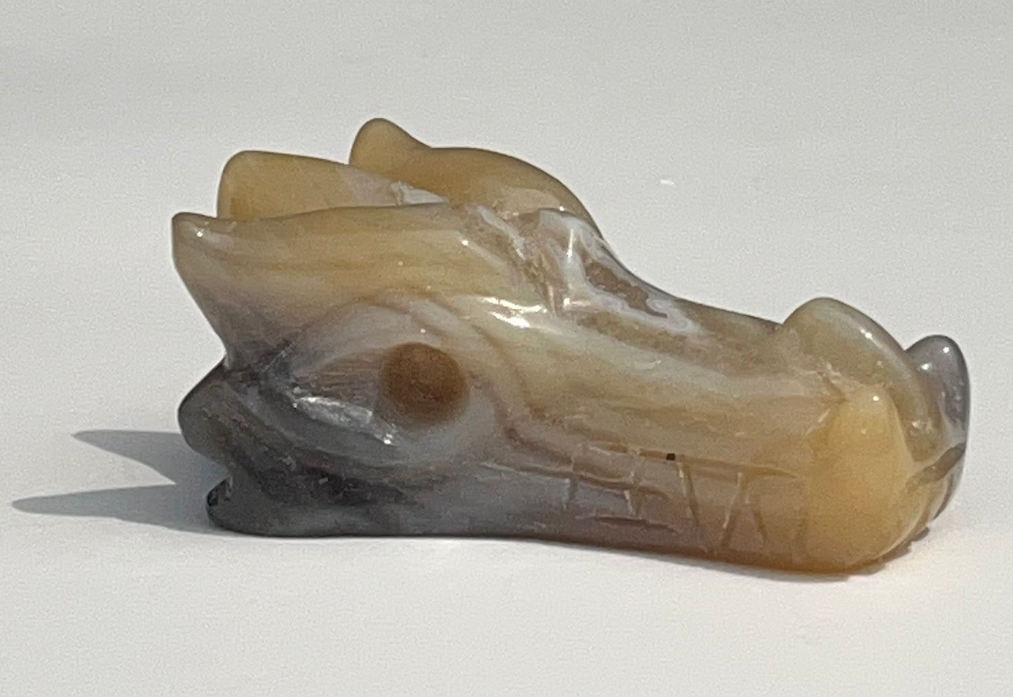 Dragon Head Carving, 2.5 inches