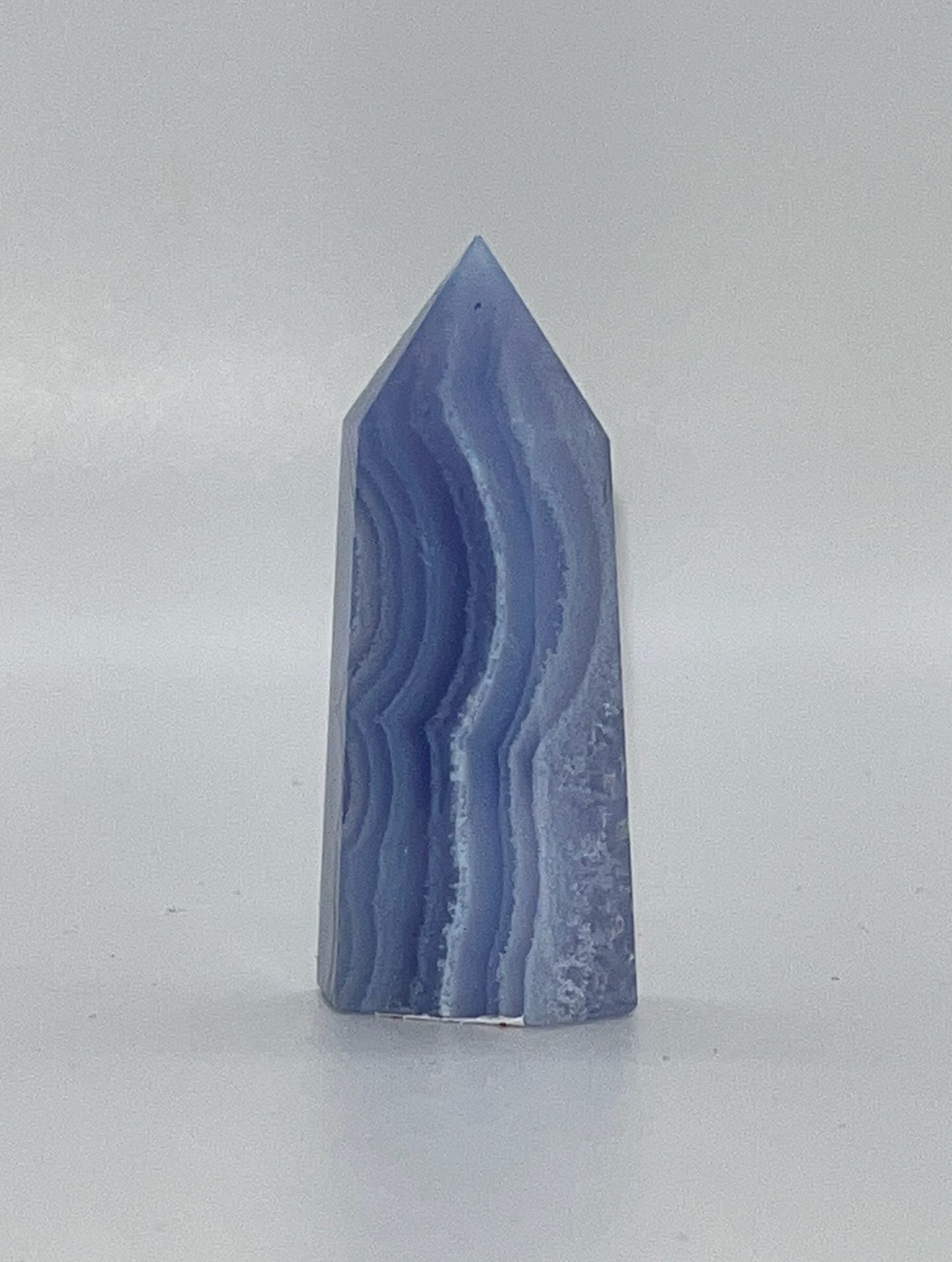 Blue Lace Agate Towers, Very High Quality! Real Crystal