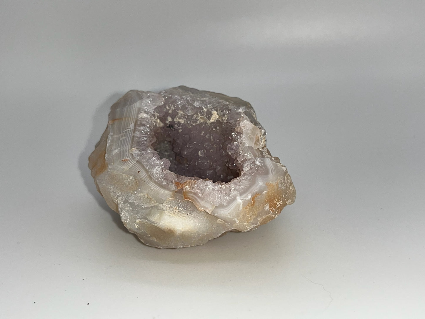 Amethyst and Quartz Geode Slices, Natural