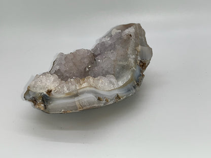 Amethyst and Quartz Geode Slices, Natural