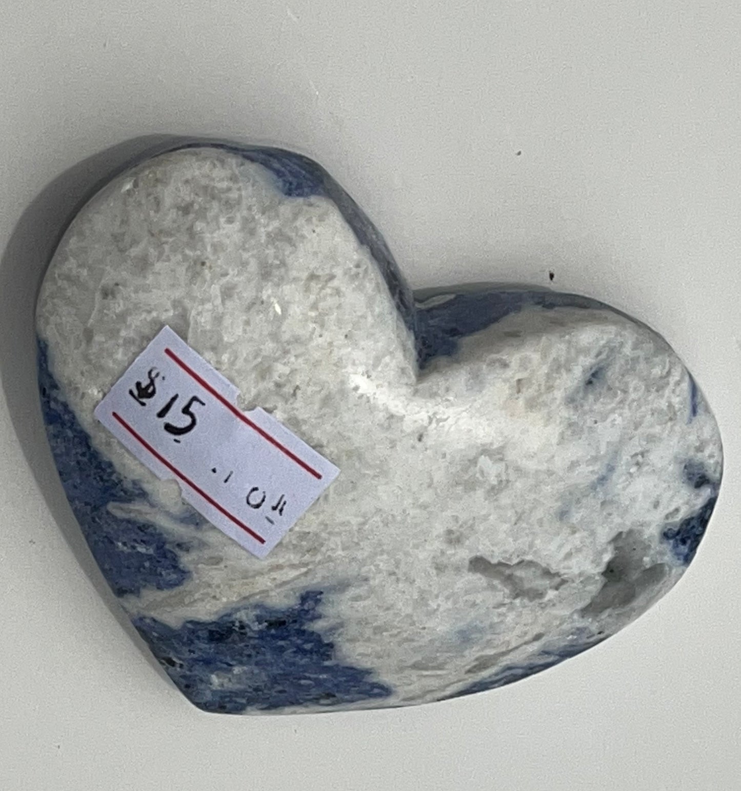 Sodalite Heart Carvings, 2 inch