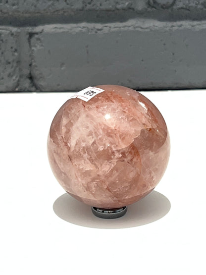 Strawberry Quartz Crystal Spheres