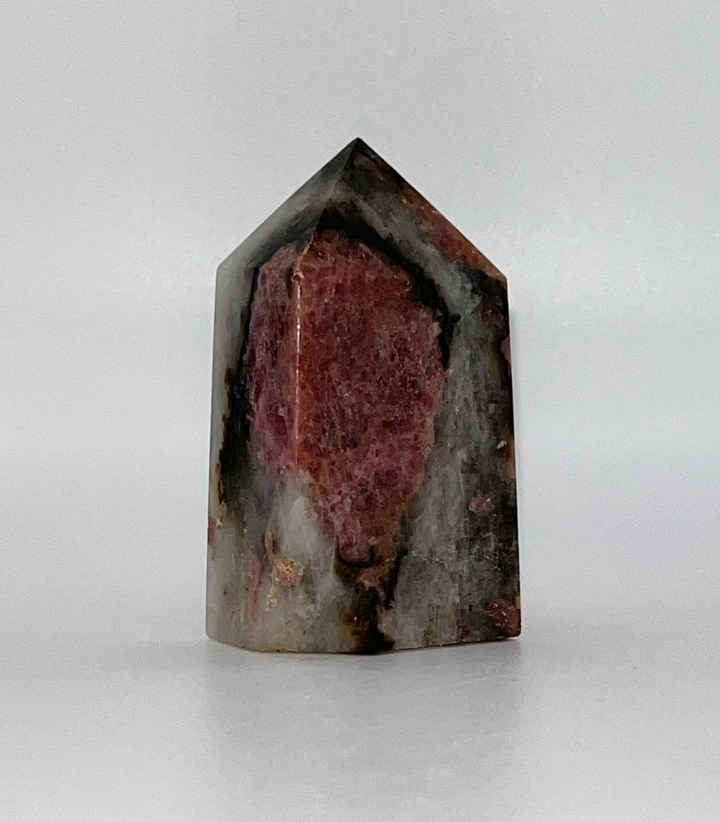 Rhodonite in Quartz