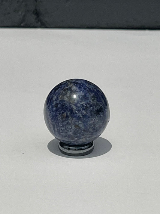 Sodalite Sphere, 1.4inch