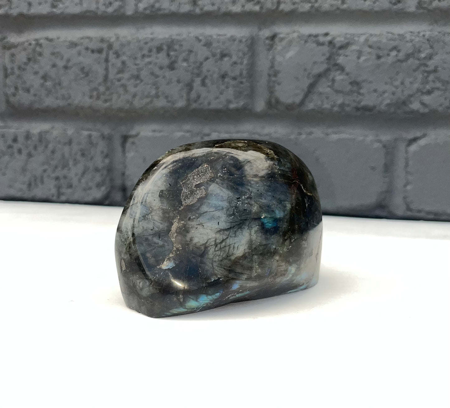 Labradorite Freeform, Very Flashy!!!Real Crystal