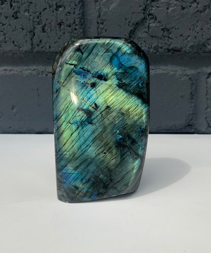 Labradorite Freeform, Very Flashy!!!Real Crystal