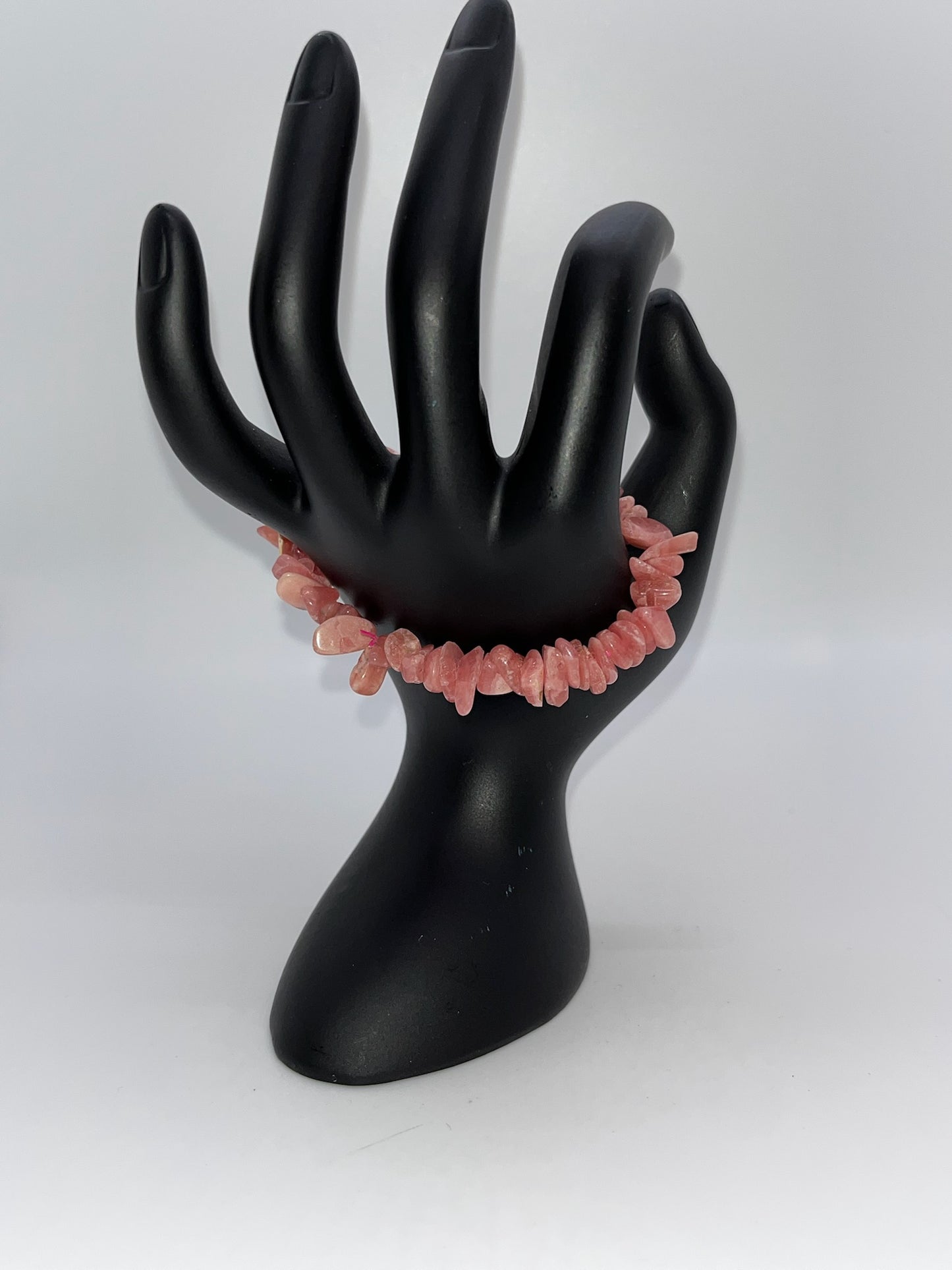 Rhodochrosite Chip Bracelet