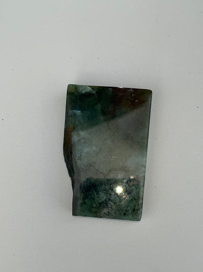 Moss Agate slab, 3 inch