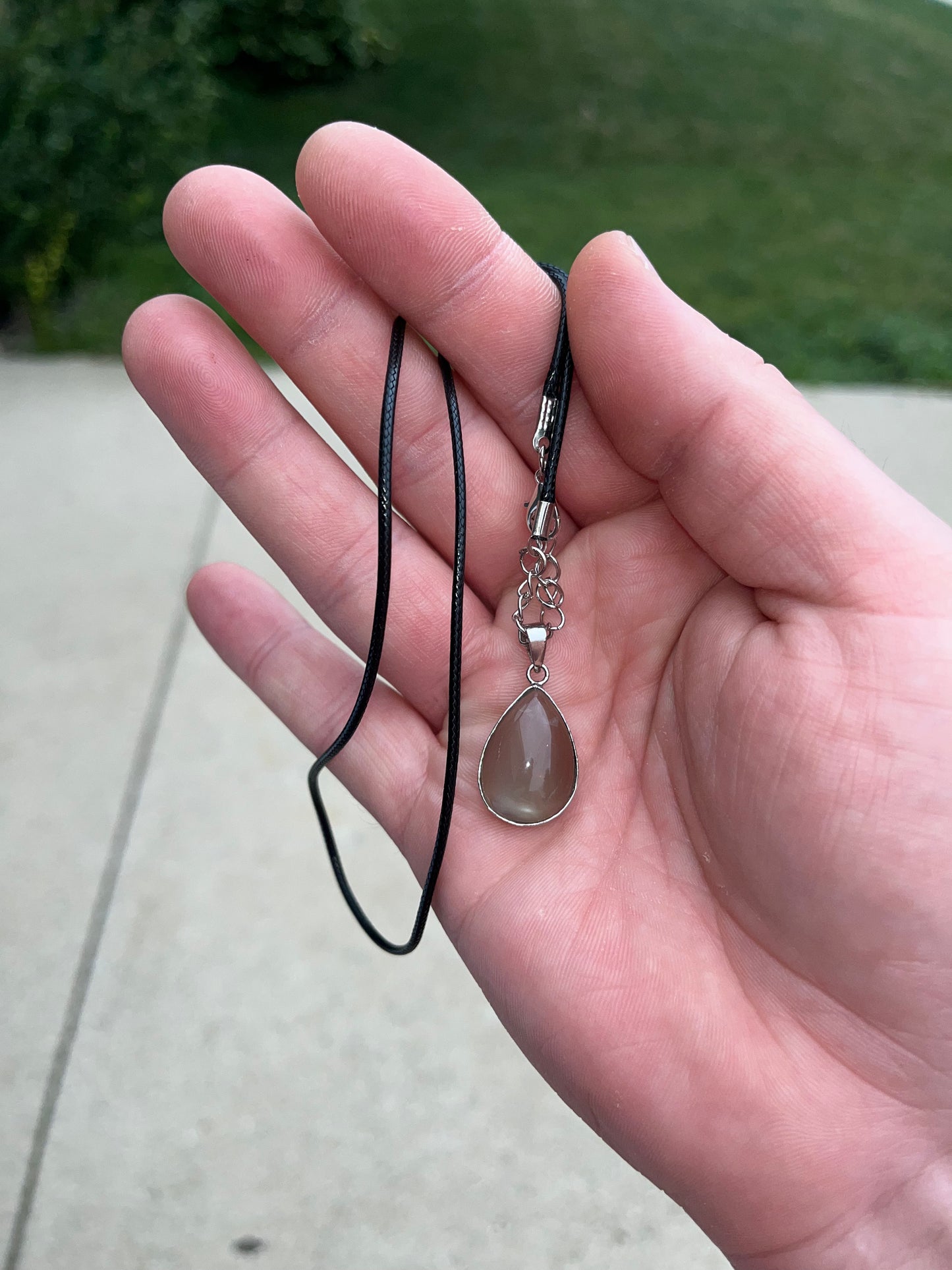 Smoky Quartz Pendant Necklace